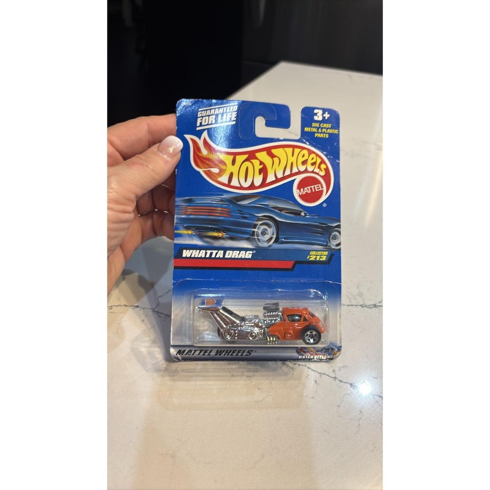 Hot Wheels 2000 Whatta Drag #213 Orange Diecast Mainline